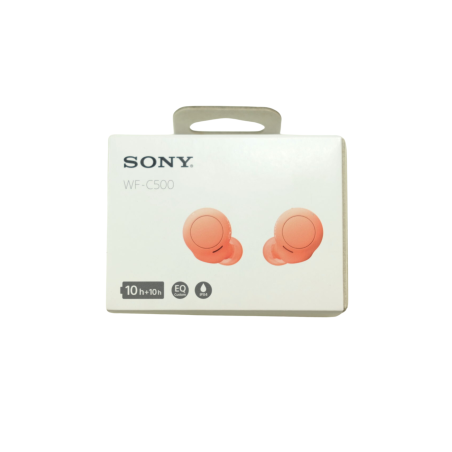 Ecouteurs intra-auriculaire Bluetooth IPX4 Sony WF-C500 - Orange — Sony · Smarty Paris 18e